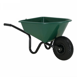 Children's wheelbarrow PP Green disassembled in box