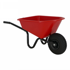 Children's wheelbarrow PP Red disassembled in box