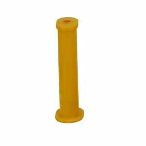 Wheelbarrow grip yellow for oval tube (per 2)