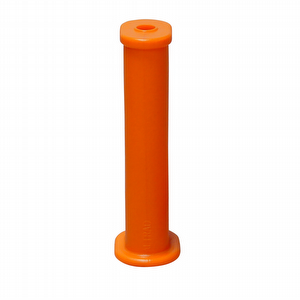 Wheelbarrow grip orange for oval tube (per 2)