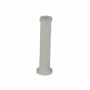 Wheelbarrow grip white for oval tube (per 2)