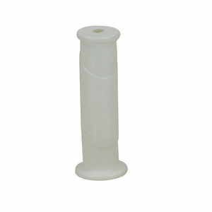 Wheelbarrow grip, white for round tube (per 2)