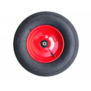 2PLy FORT, steel rim, colour red, pneumatic tire