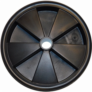 Lescha plastic wheel for Euromix 125 and SM145 concrete mixers