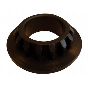 Plastic ring for wheelbarrow wheel, black