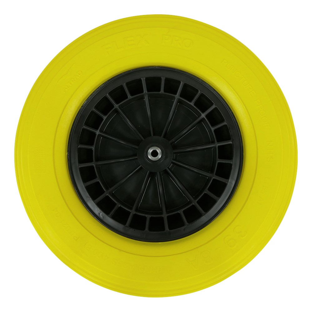 thumbnail image 2 of Räder Wendt Puncture-Proof Wheelbarrow Wheel – 400mm, 20mm Ball Bearing, 300kg Load 2 of 4