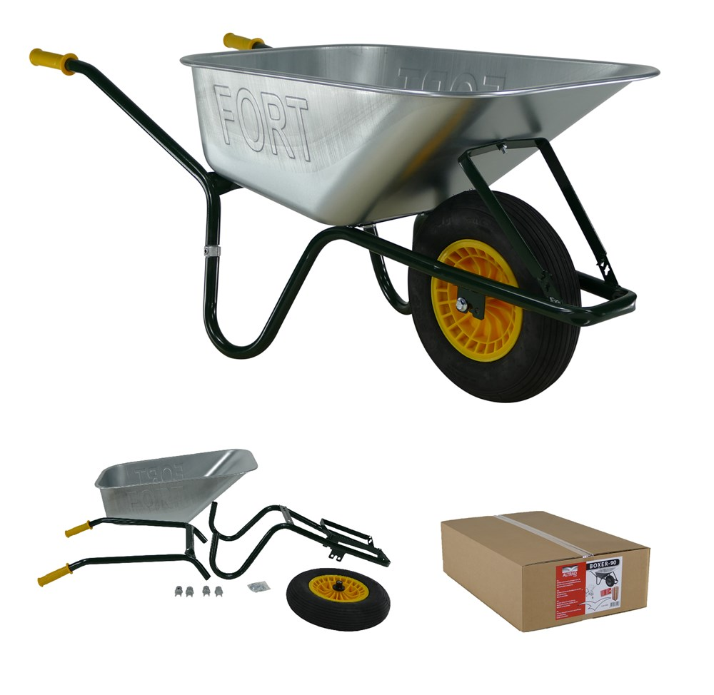 Assemble your own wheelbarrow with the Boxer 90 v2.0 - 37990-kruiwagen-boxer-90-v2-0-compilatie-1