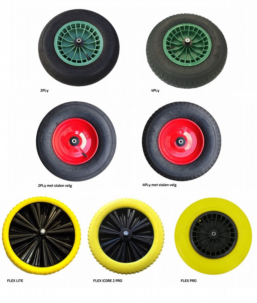 Choose the best wheel for your wheelbarrow - overzicht_kruiwagenwielen